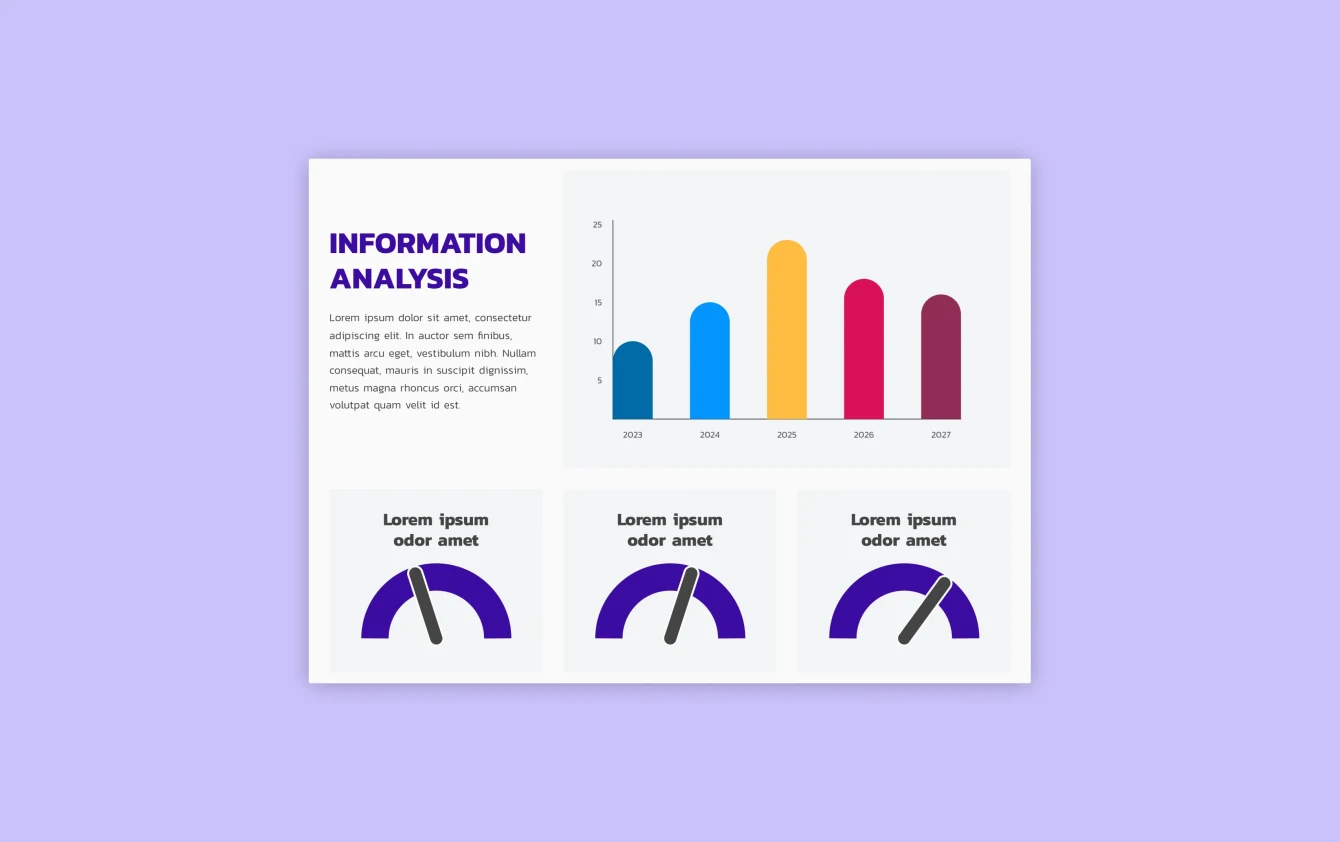 Imágenes de un PDF diseñado con React para un informe financiero que incluye una factura y gráficos.